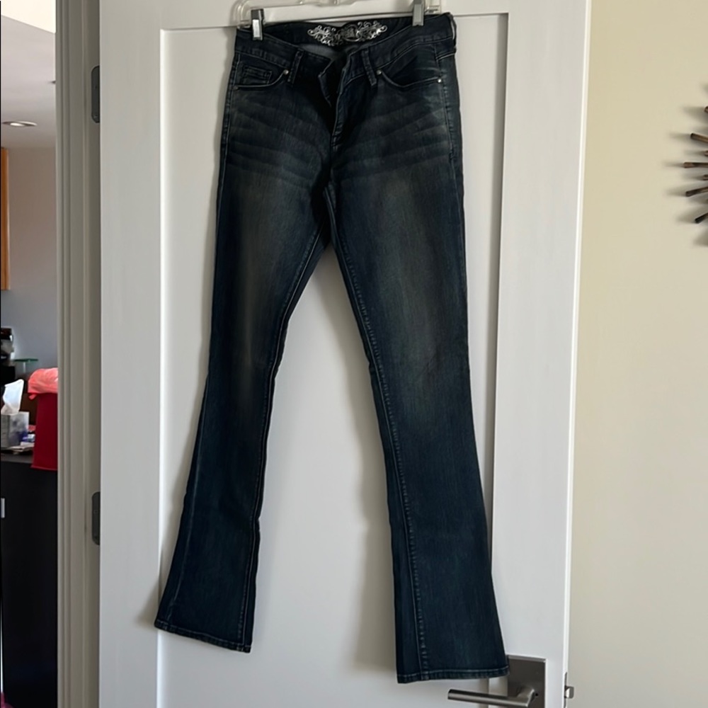 Light flare jeans